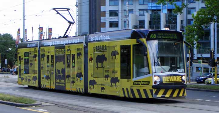 Yarra Trams Siemens Combino Rhino 3529